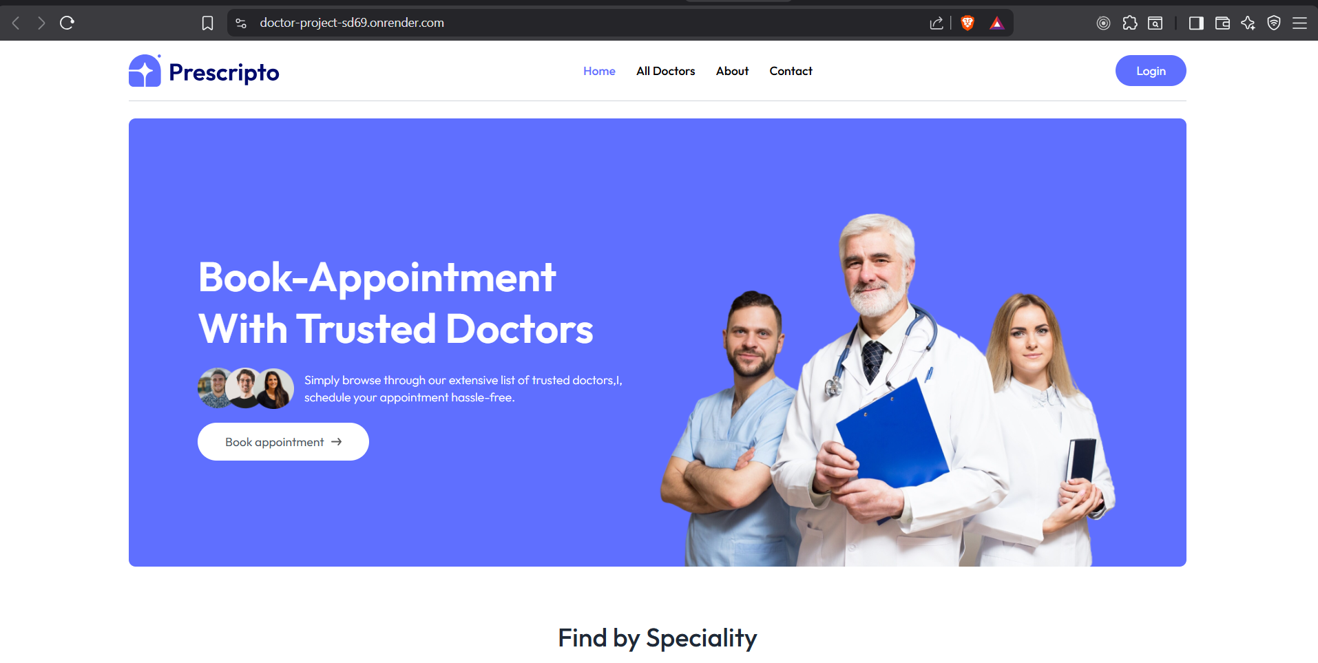 Doctor Panel App